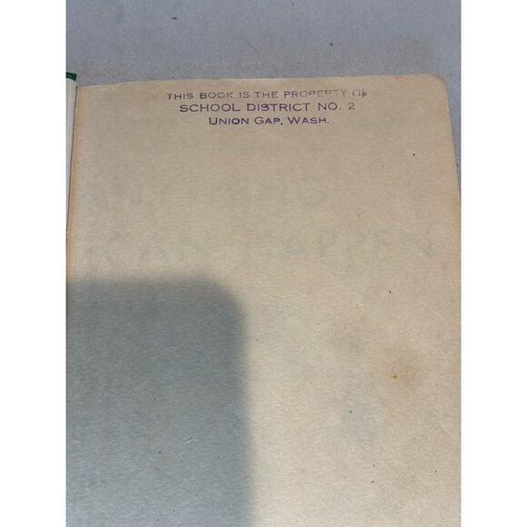 VTG 1940 Anything Can Happen, Alice and Jerry Book, Reading Foundation Series - Picture 5 of 5